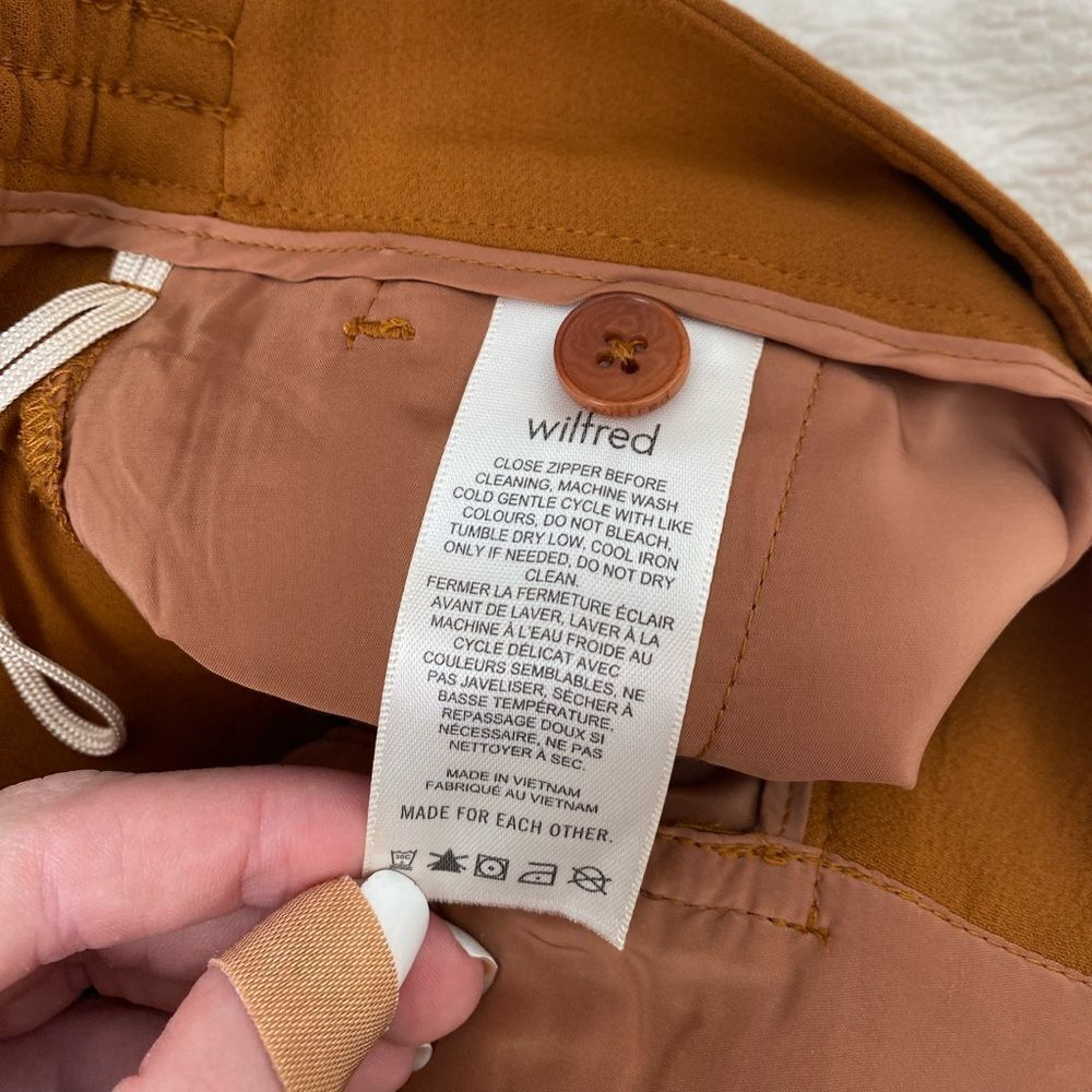 Wilfred Alayna trouser pants Rich Chestnut - Picture 8 of 10